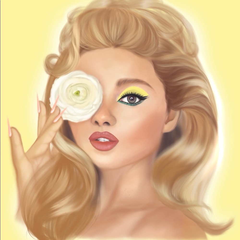 Customizable Digital Art Portraits and Cards